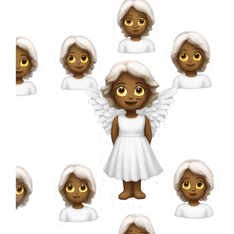 Angel girl emoji