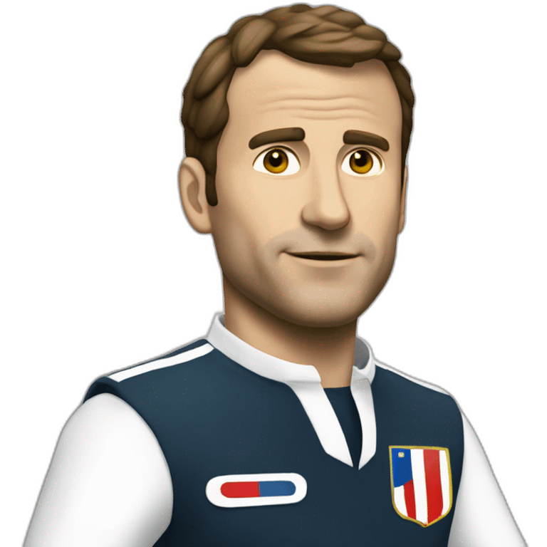 Macron-Foot emoji