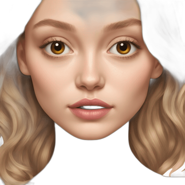 lily rose depp emoji