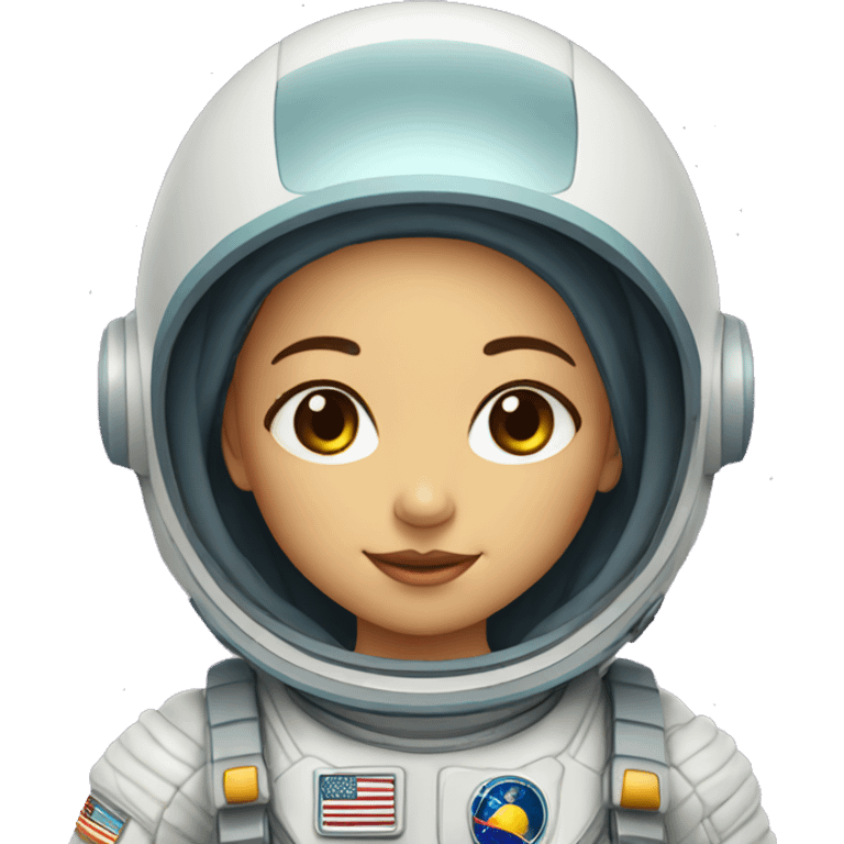 Niña con cancer astronauta emoji