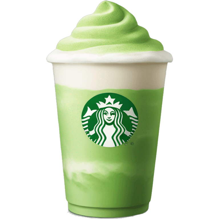 Starbucks matcha latte emoji