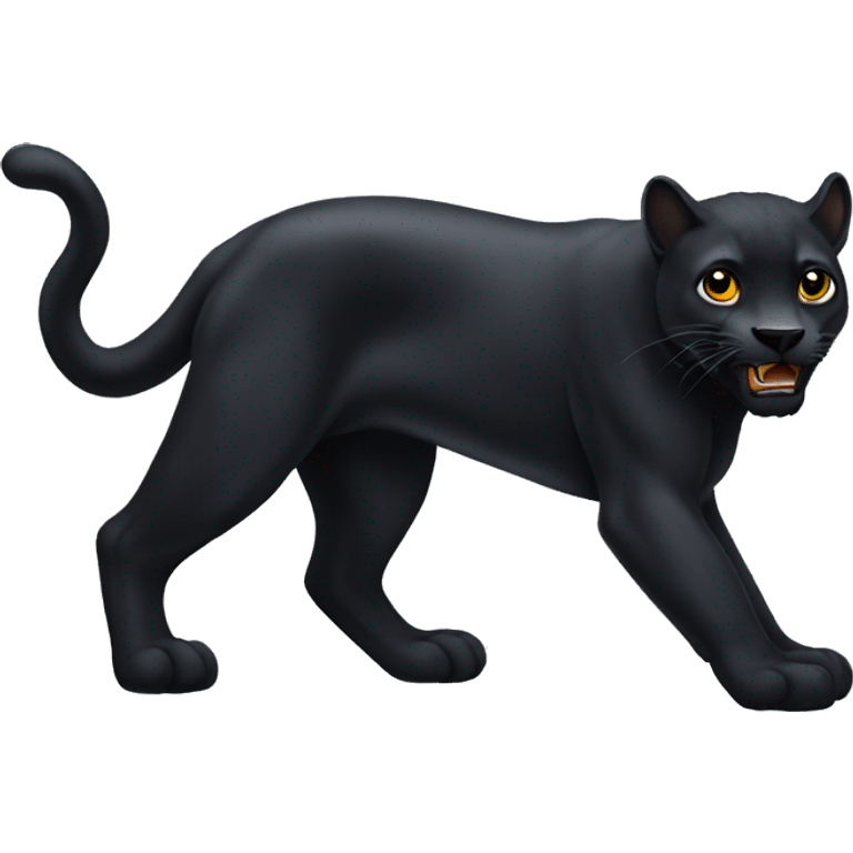 Animal pantera negra emoji