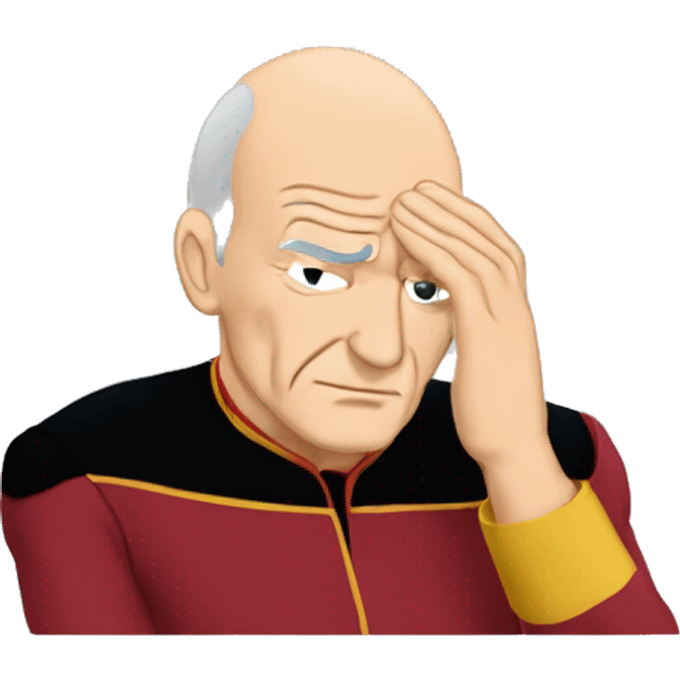 Captain Picard facepalm emoji