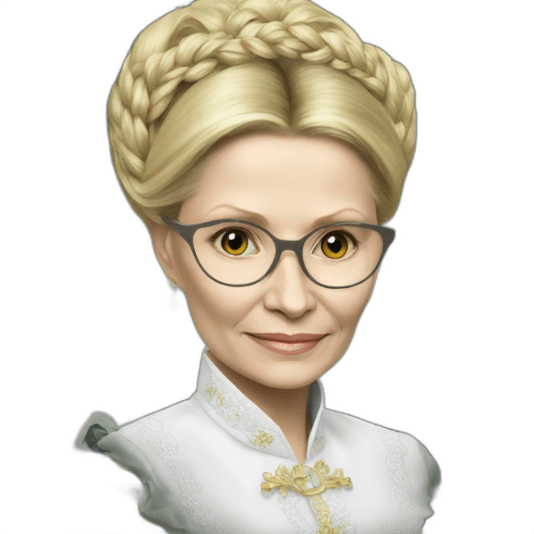 Portreit Tymoshenko on the dollar emoji