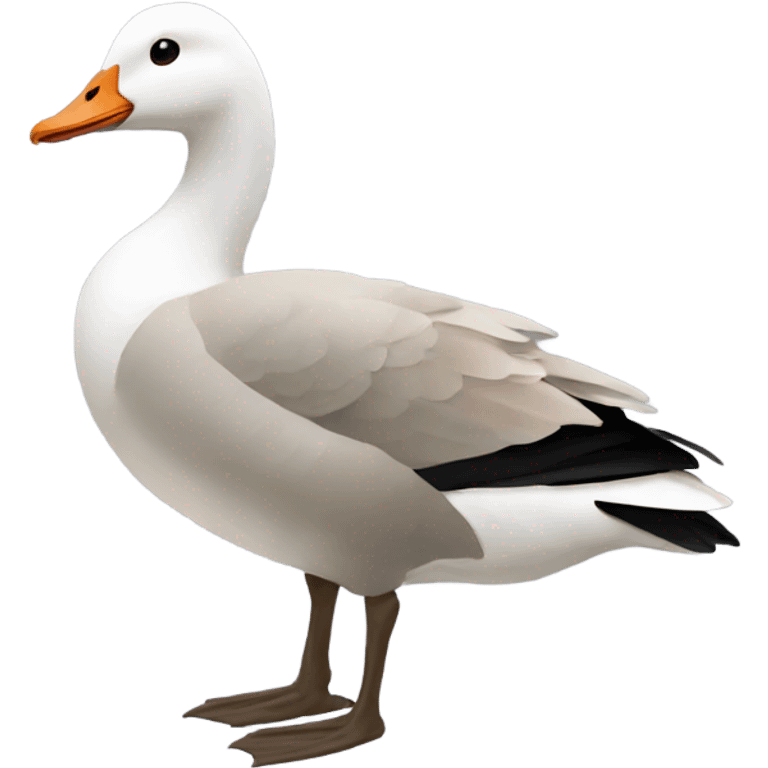 Deceased goose emoji