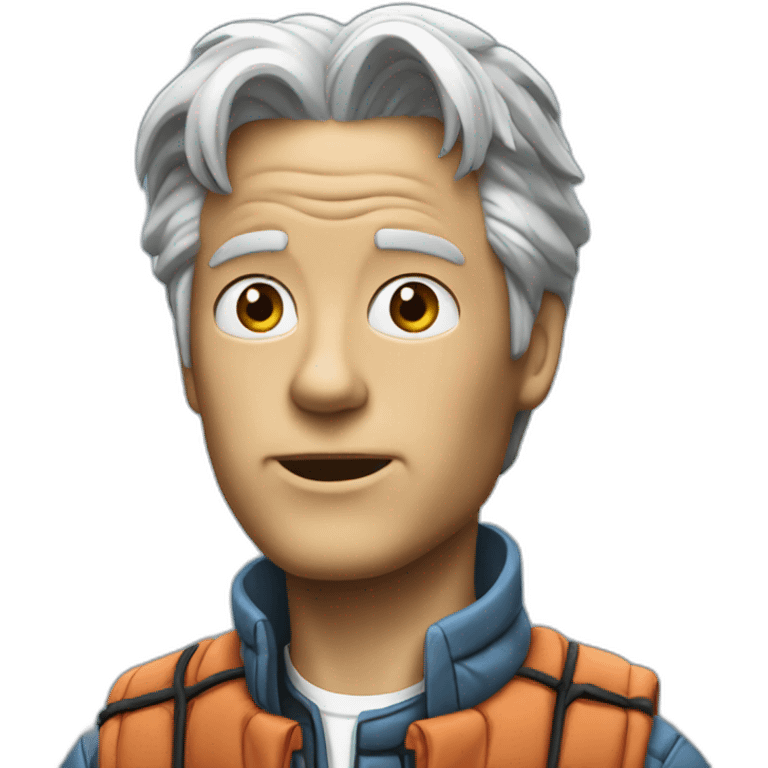 back to the future film emoji