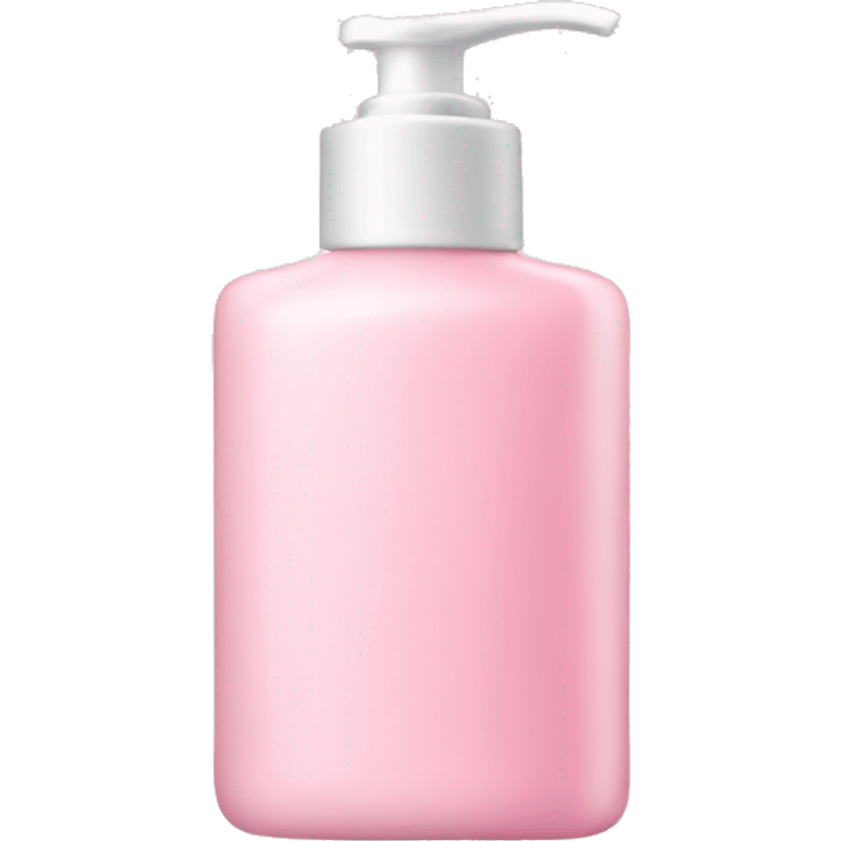 Light pink lotion bottle emoji