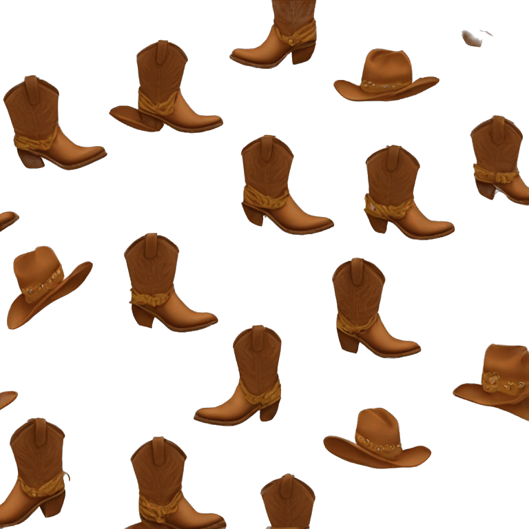 cowgirl boots emoji