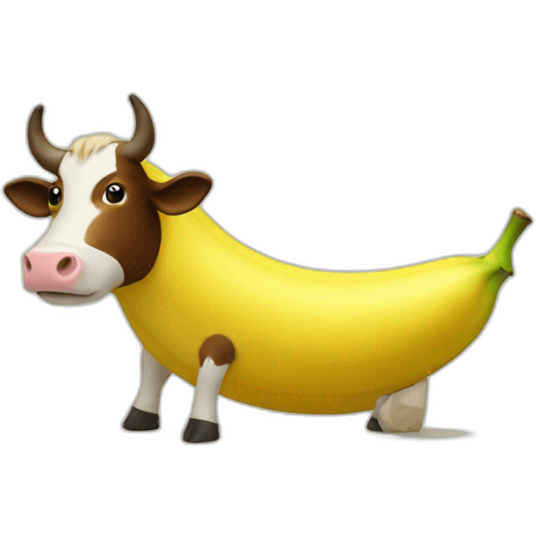 banana cow emoji