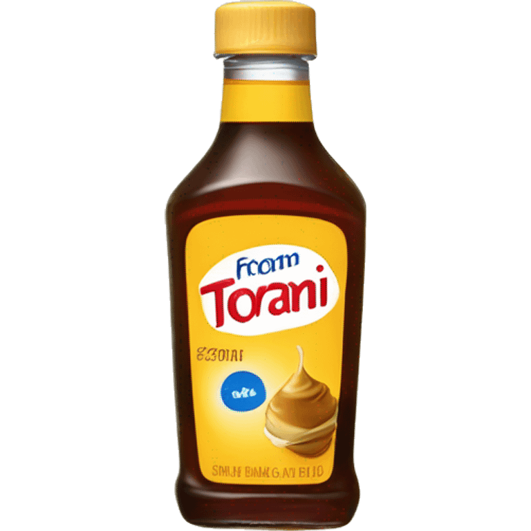 French vanilla torani flavoring syrup  emoji