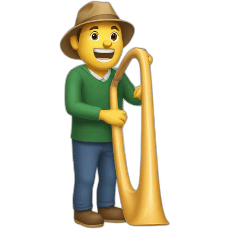 Alphorn emoji