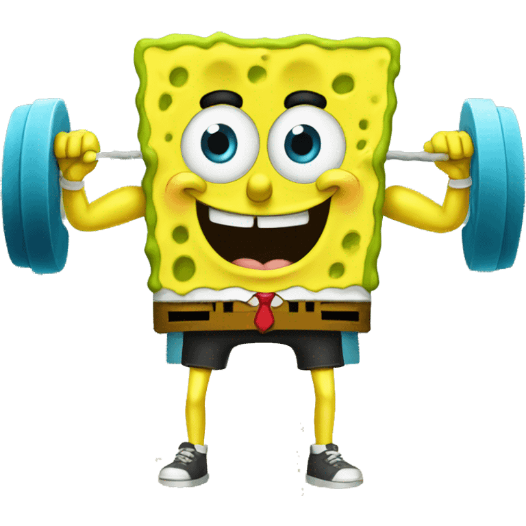 spongebob gym emoji