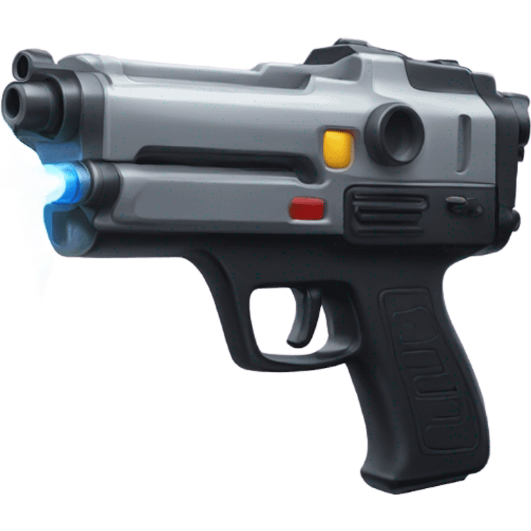 Create a laser gun emoji