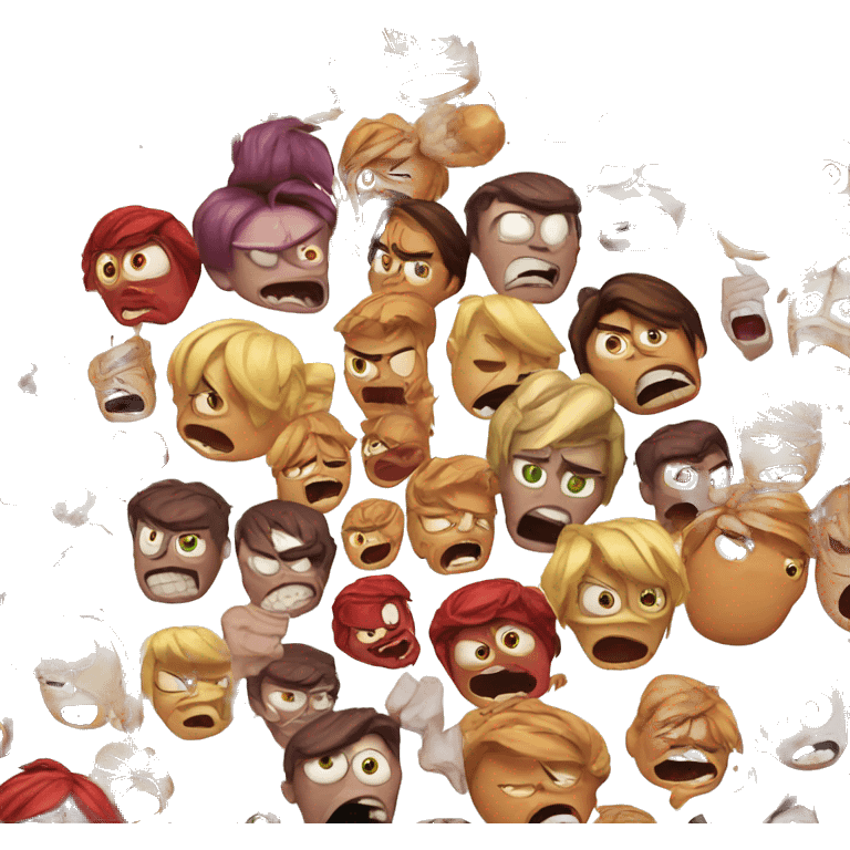 Inside out anger emoji