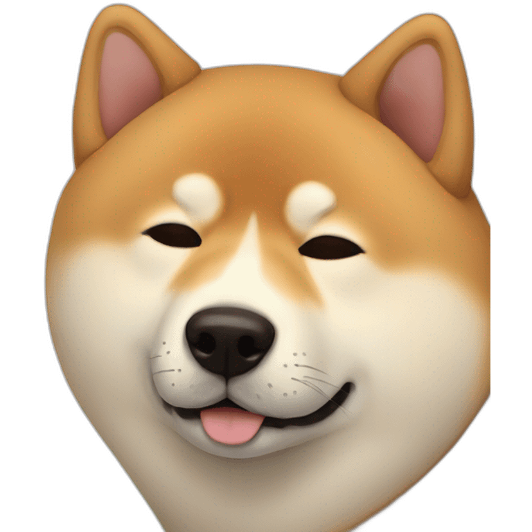 sleep-shiba-dog emoji