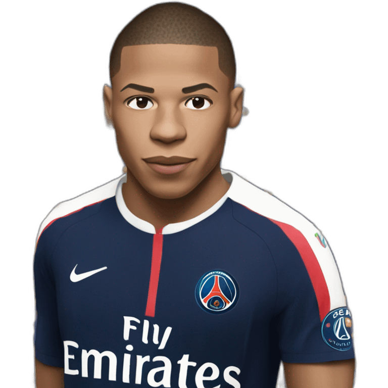 kylian mbappe psg emoji