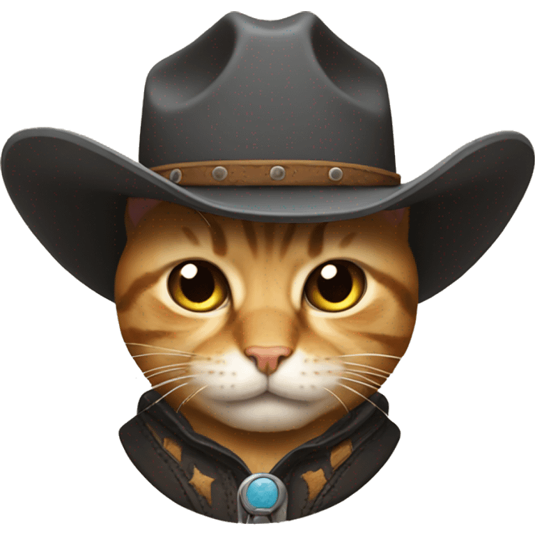 cowboy cat emoji