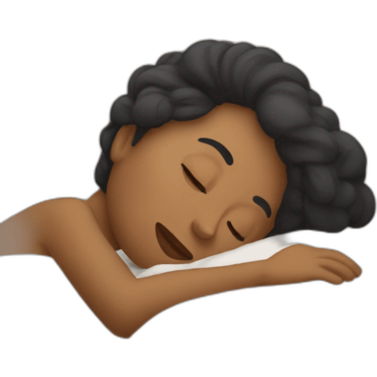 My mom in sleep emoji