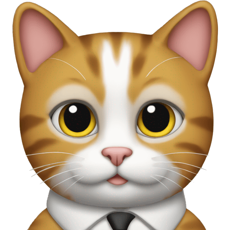 cat accountant emoji