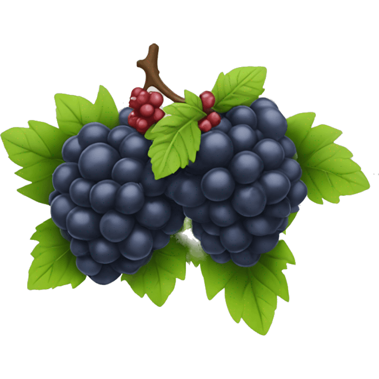 Bramble berries emoji