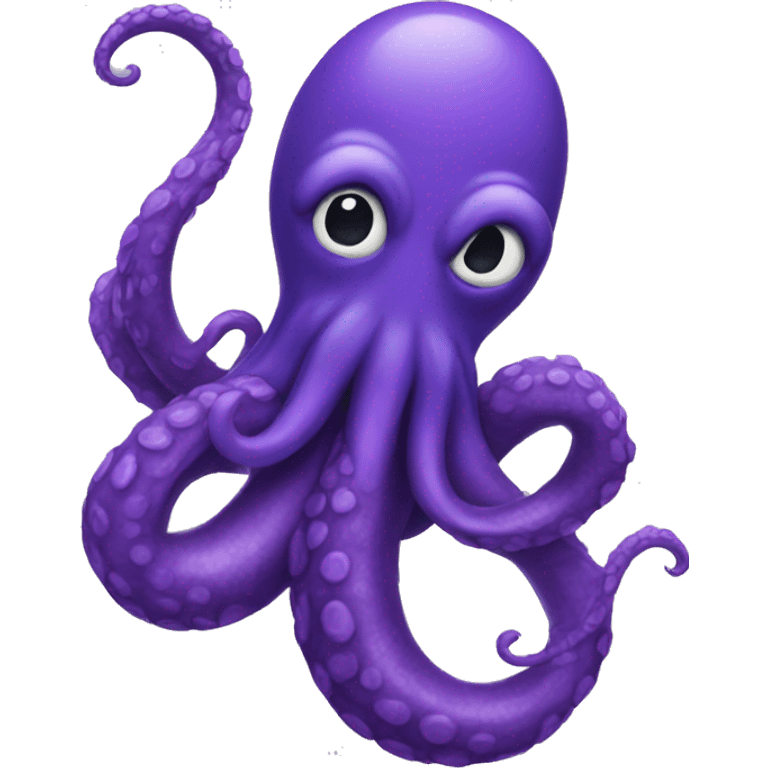 purple tentacle emoji