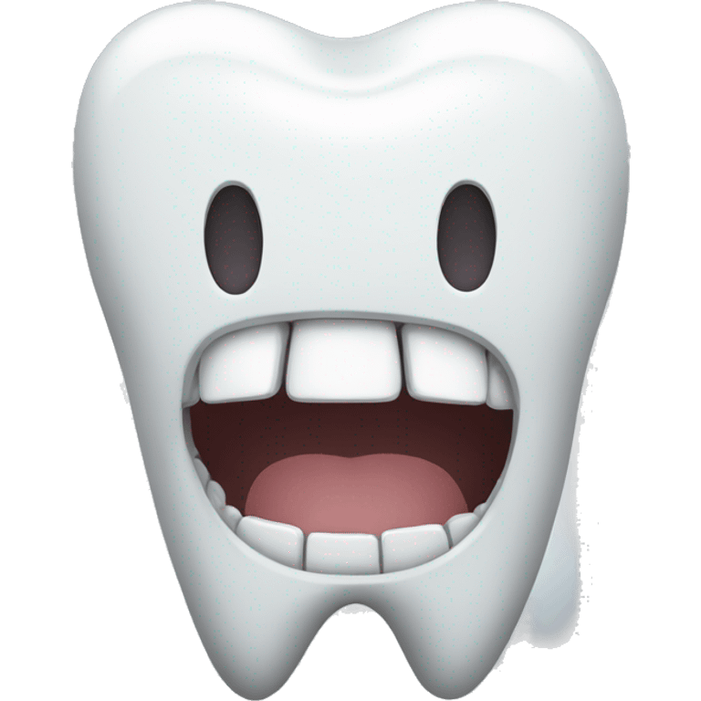 A tooth hero emoji