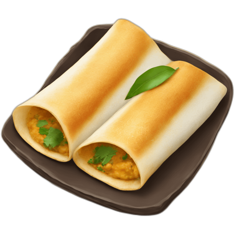 Masala dosa emoji