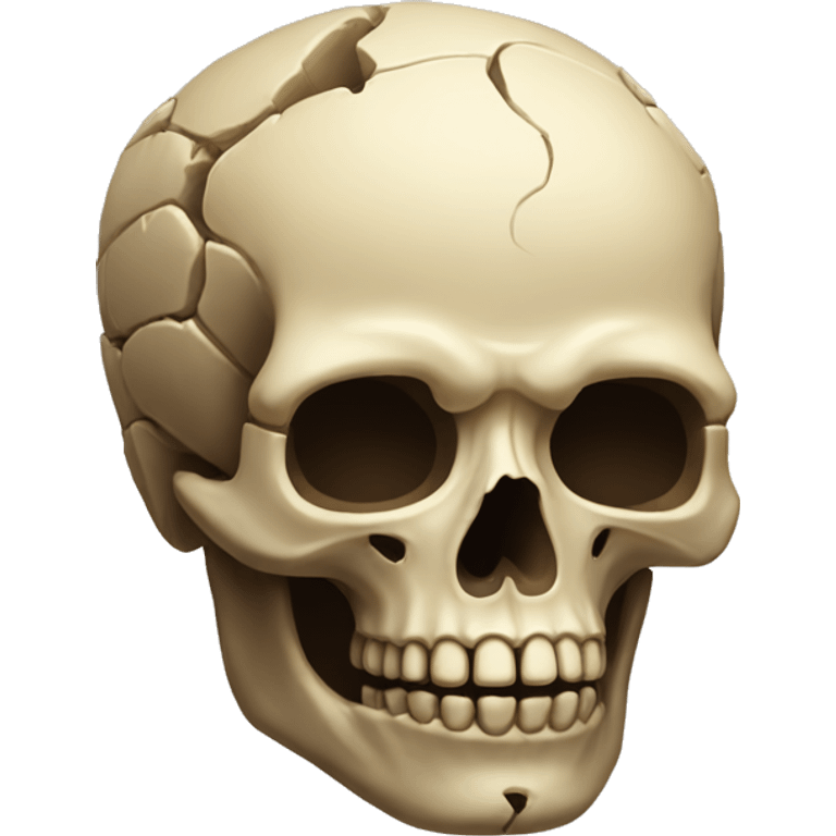 ancient skull emoji