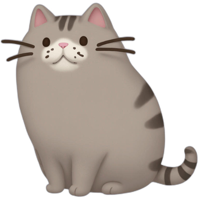 Pusheen the cat emoji