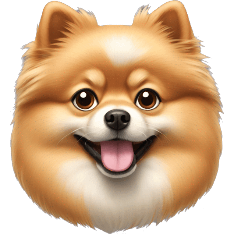 Pomeranian dog emoji