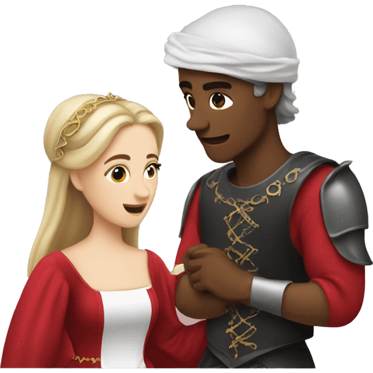 Romeo and Juliet emoji