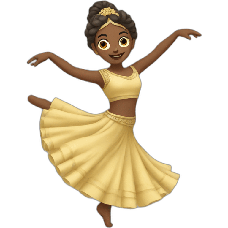 Classical dance emoji