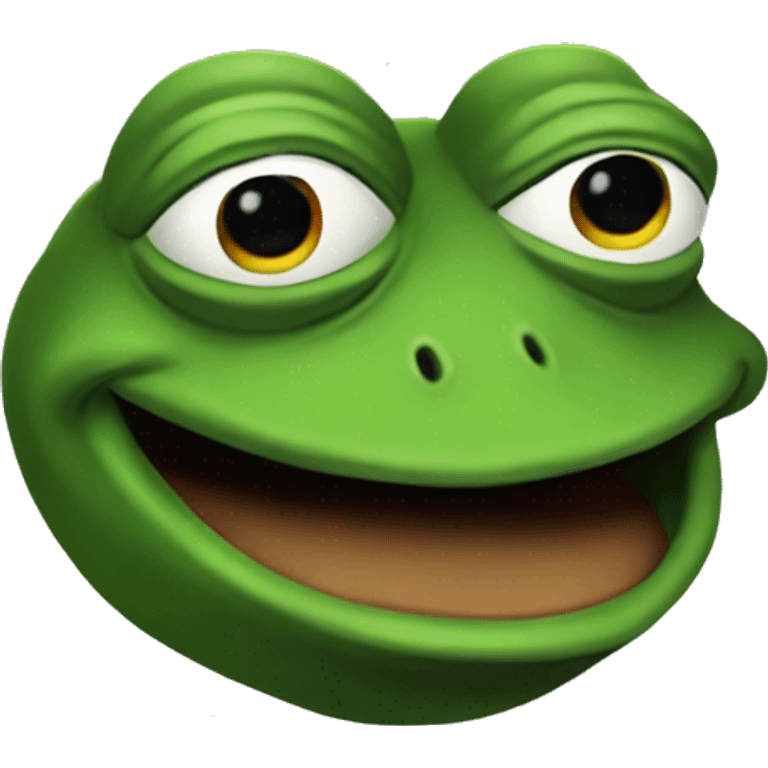 Pepe frog with RuneScape theme  emoji