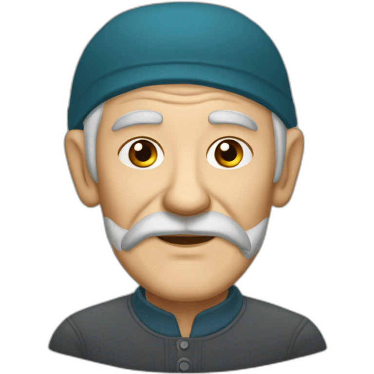 Grandfather of Tatars in a skullcap emoji