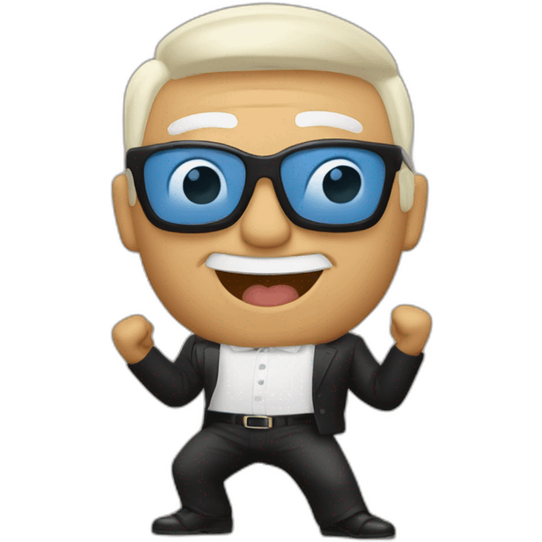 opa gangnam style emoji