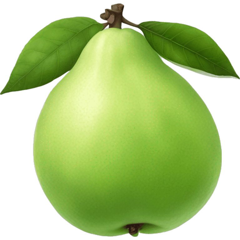 white guava emoji