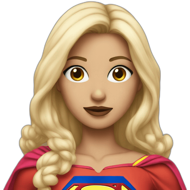 Super Girl emoji