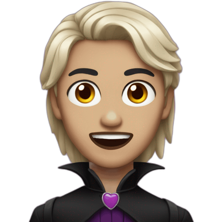 bisexual vampire emoji