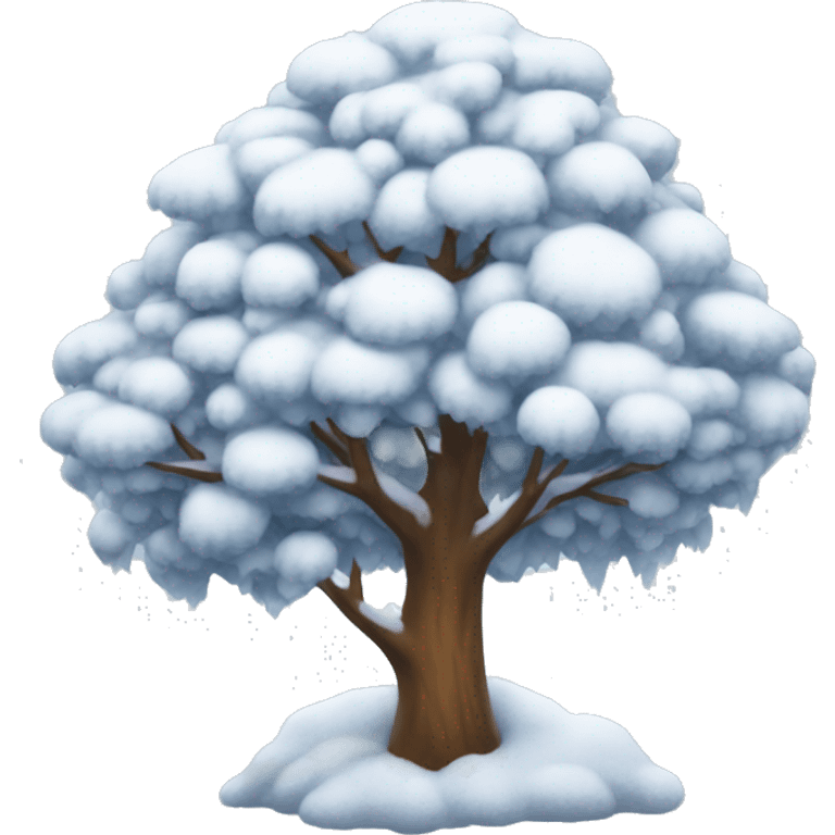 Snow tree  emoji