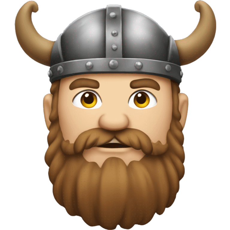 Fat bearded viking emoji