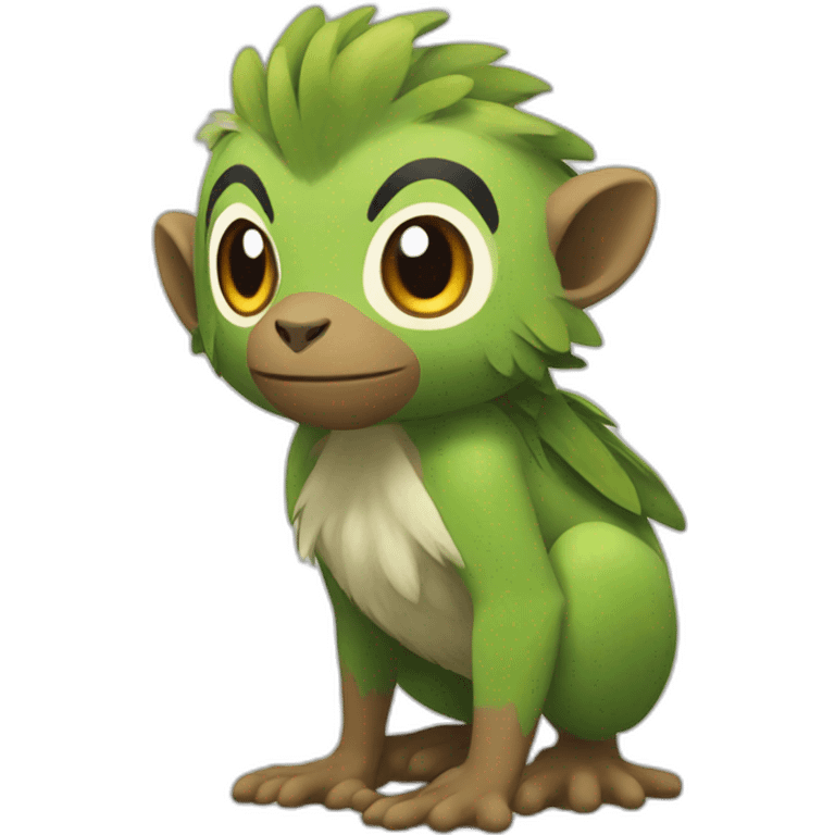 Grookey pokemon emoji