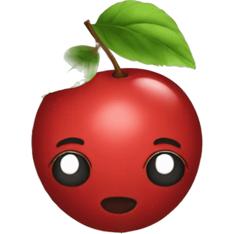 Cherries on the brain  emoji