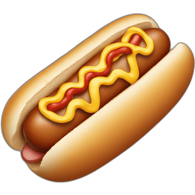 hot dog emoji