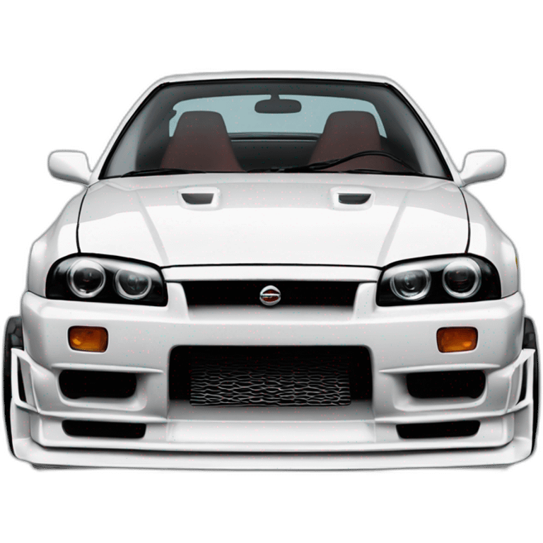 Nissan skyline r34 fast ans furieuse emoji