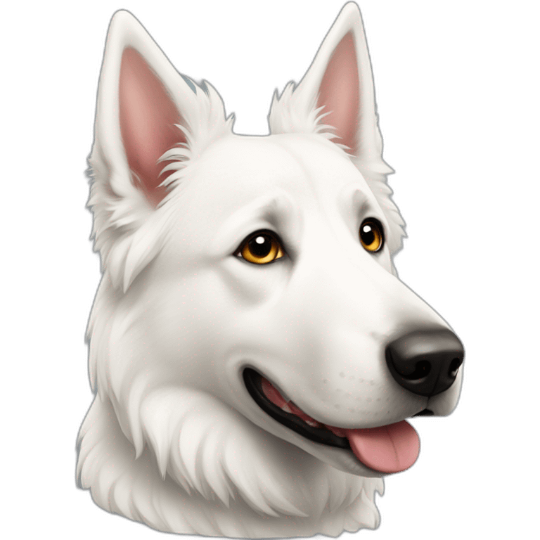 white-swiss-shepherd-dog emoji