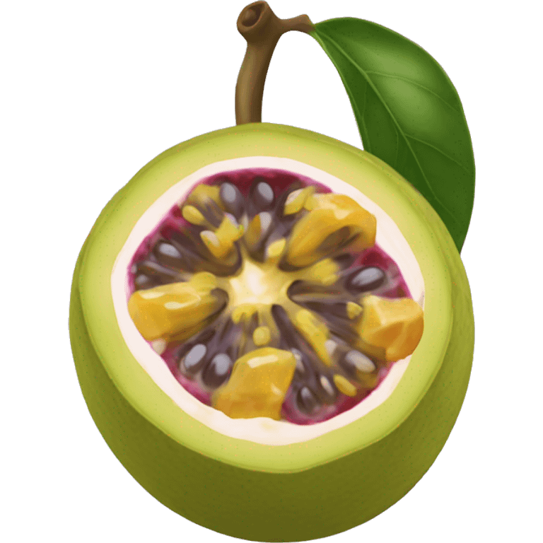 passion fruit emoji