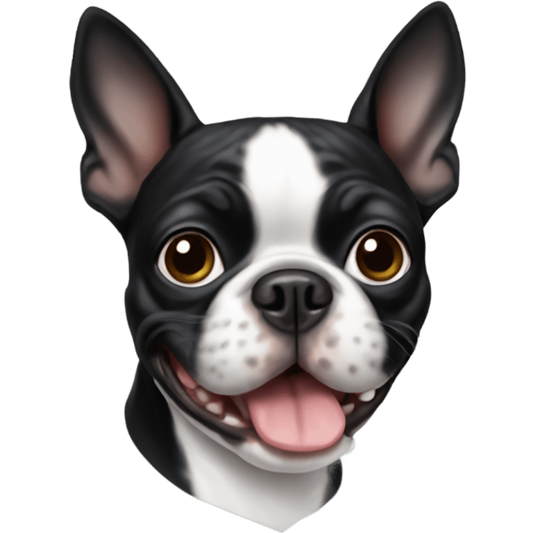 Boston terrier  emoji