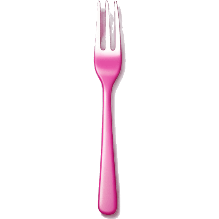 Pink fork  emoji