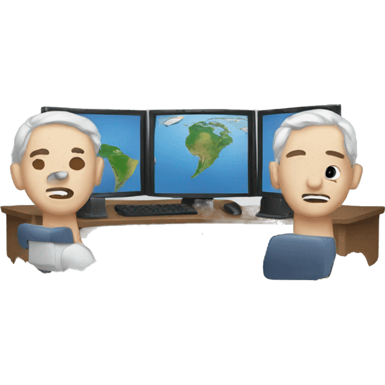 two monitor emoji