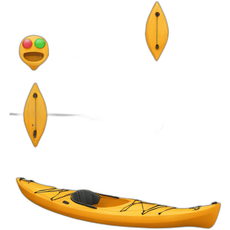 Kayak transporte emoji